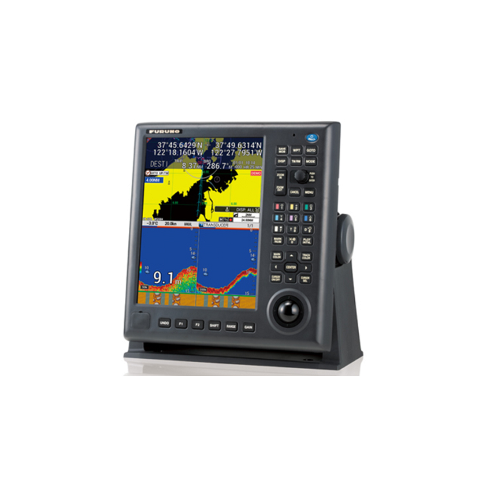 GPS/WAAS COLOR CHART PLOTTER with FISH FINDER Model GP-3700F